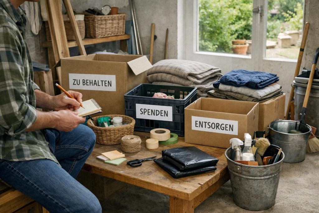 Die richtige Vorbereitung für ein nachhaltiges Entrümpelungsprojekt – 10 Tipps für nachhaltiges Entrümpeln im Eigenheim