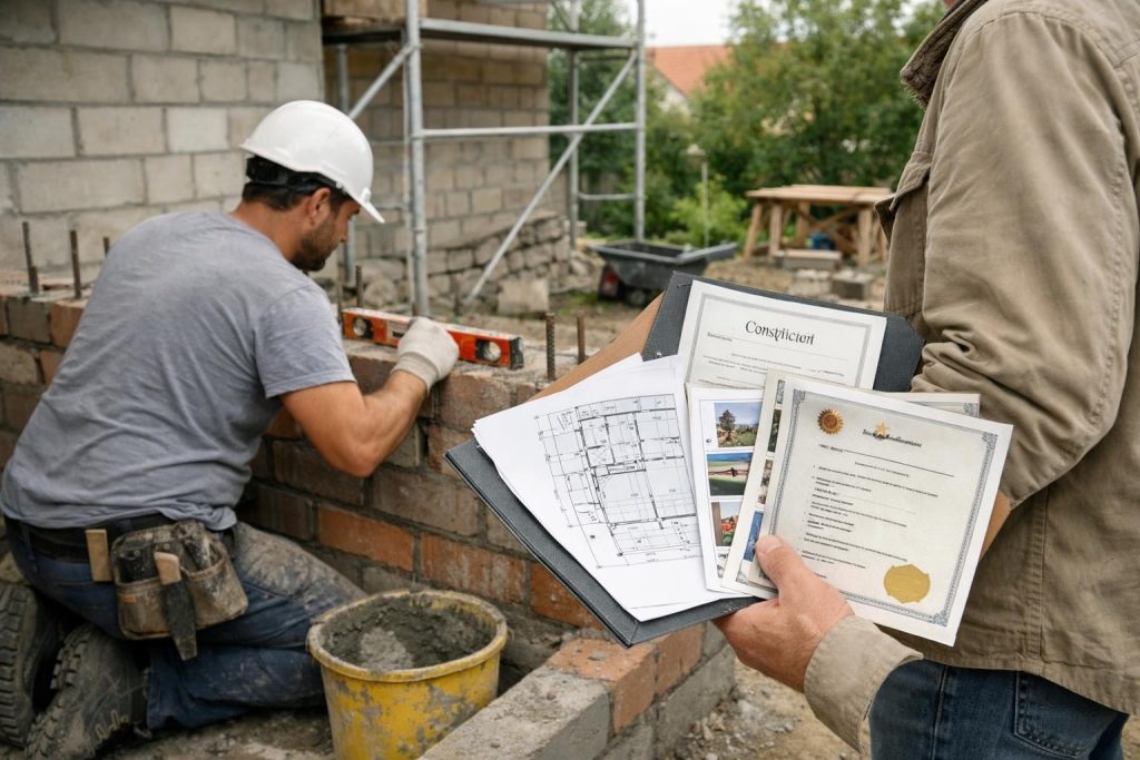 Qualifikation und Erfahrung der Baufirmen – Baufirmen aus dem Ausland – Worauf sollte man achten?