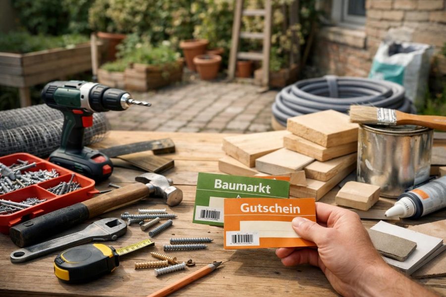 Baumarkt Gutscheine: Rabatte für Werkzeuge, Materialien und mehr