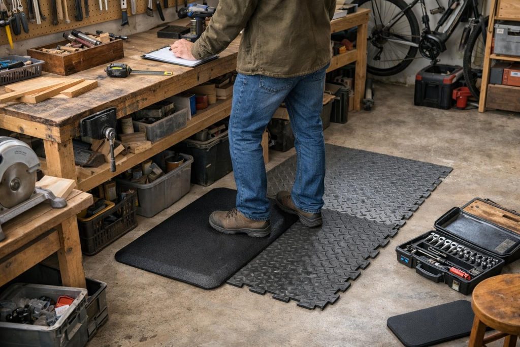 1. Bedarfsanalyse: Wie die Werkstatt genutzt wird – Baumarkt-Sortiment: Ergonomische Bodenbeläge für Werkstatt und Profi-Heimwerker