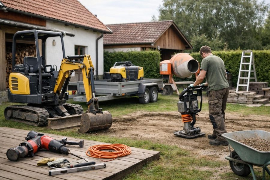 Baumaschinen mieten – das sind die Vorteile