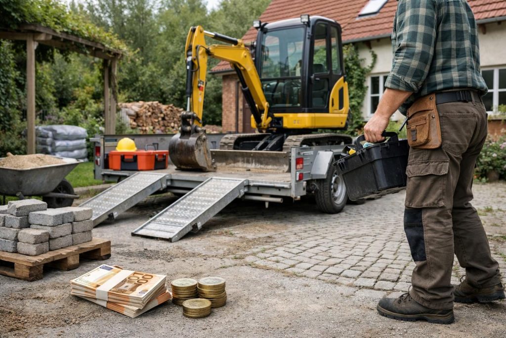 Anschaffungskosten sparen – Baumaschinen mieten – das sind die Vorteile