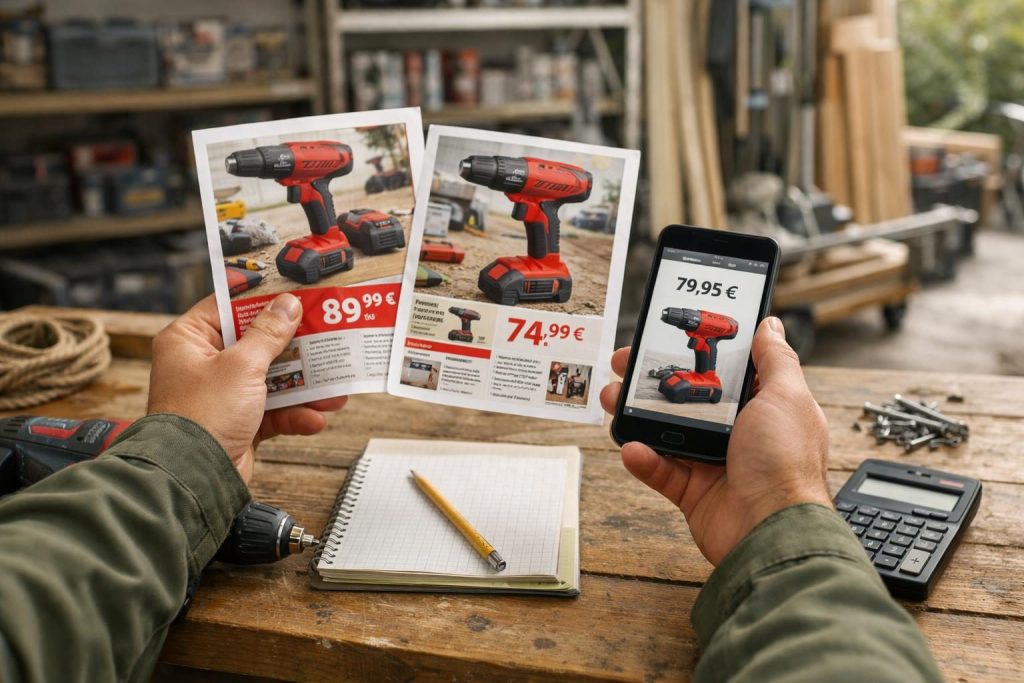 Preisvergleiche und Angebote nutzen – Clever Renovieren: So Sparen Sie Geld im Baumarkt