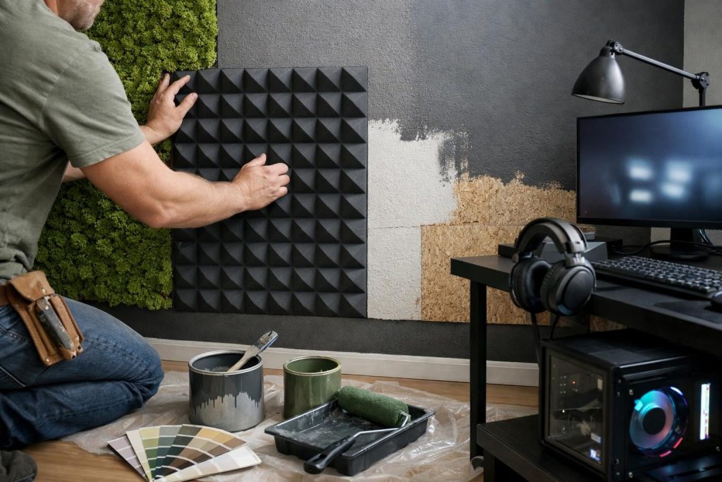 Wandgestaltung im Gaming-Zimmer – von Farbtönen bis Schallschutz – Das eigene Gaming-Zimmer einrichten – von der Planung bis zur Ausführung