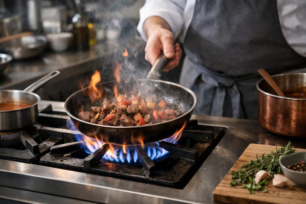 Besonders schnelle Hitzezufuhr – Der Gasherd in der Gastronomie – wichtiger Faktor für besonderen Geschmack