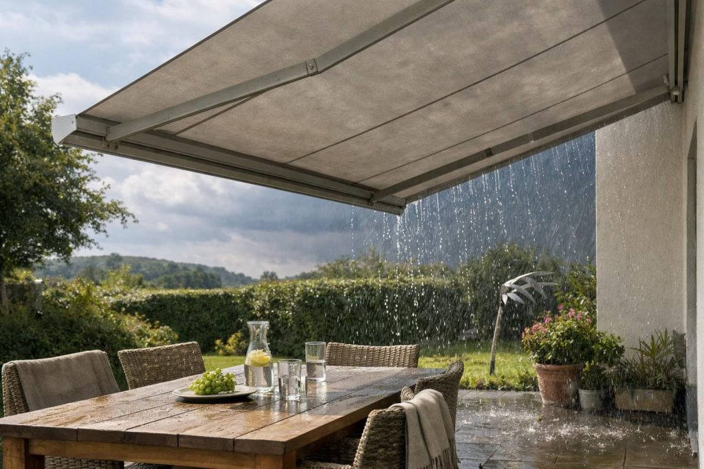 Die Funktionen einer Markise: Schutz vor Sonne, Wind und Regen – Die perfekte Markise für Ihre Terrasse – Funktion und Design vereint