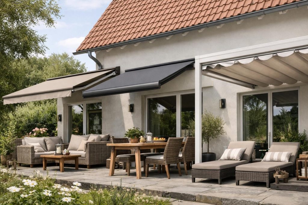 Unterschiedliche Markisenmodelle im Überblick – Die perfekte Markise für Ihre Terrasse – Funktion und Design vereint