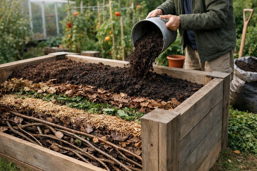 Die richtige Befüllung für dein Hochbeet in 2026