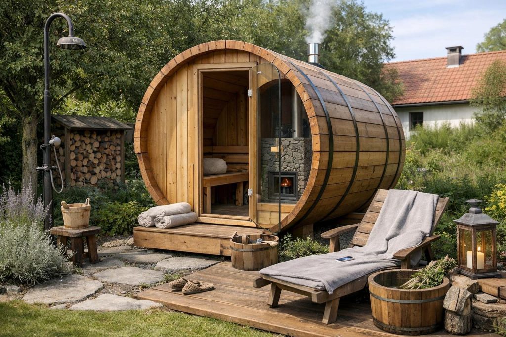 Die Renaissance der traditionellen Fasssauna im modernen Zuhause – Die Vorteile einer Fasssauna für das Heimspa-Erlebnis