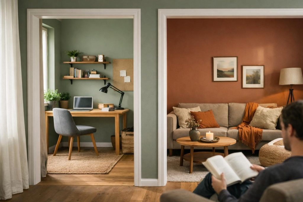 Anwendung der Farbpsychologie im Wohnraum – Die Wirkung von Farben im Wohnraum: Einfluss auf Stimmung und Produktivität