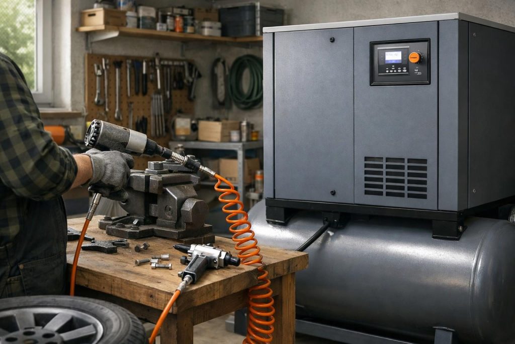 Die Vorteile der Schraubenkompressoren – DIY-Kompressor kaufen? Kolben- und Schraubenkompressoren im Vergleich