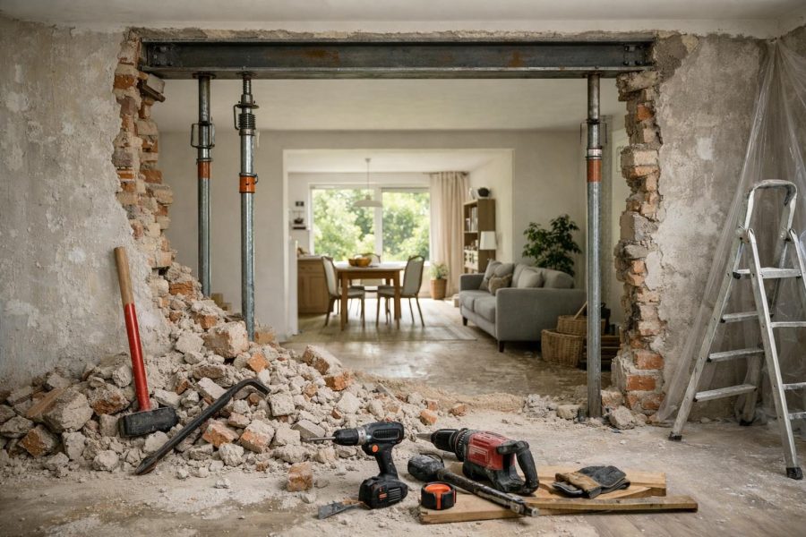 DIY: Wände problemlos entfernen und Raum neu gestalten