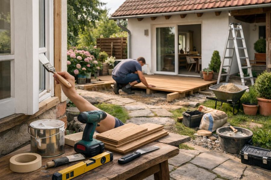 Do-it-yourself Wertsteigerung von Immobilien