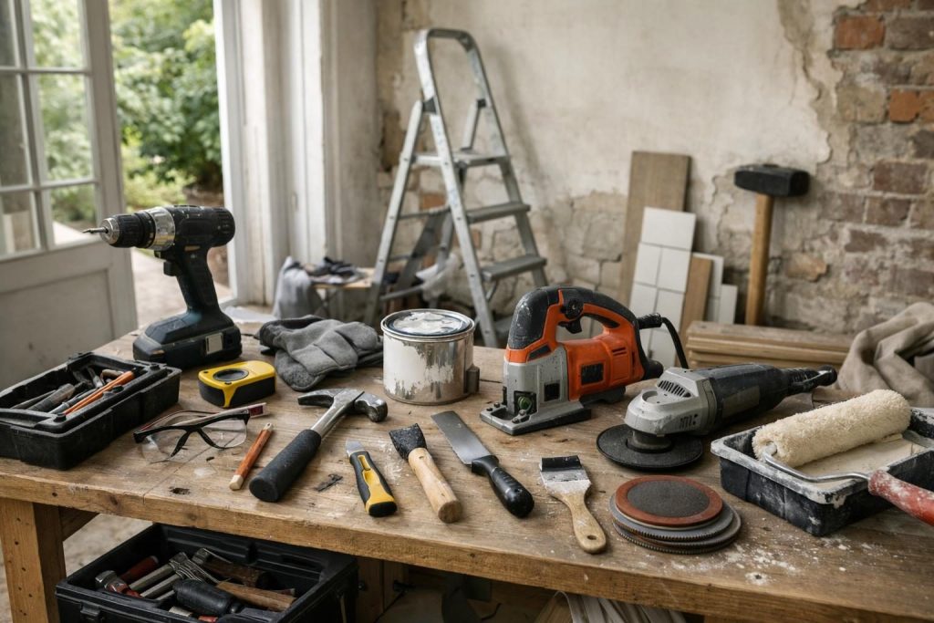 Die wichtigsten Werkzeuge für erfolgreiche Immobilien-Renovierungen – Do-it-yourself Wertsteigerung von Immobilien