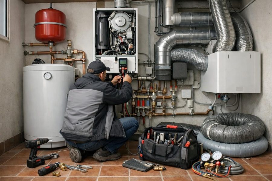 Effiziente Wartung und Reparatur von Haustechniksystemen