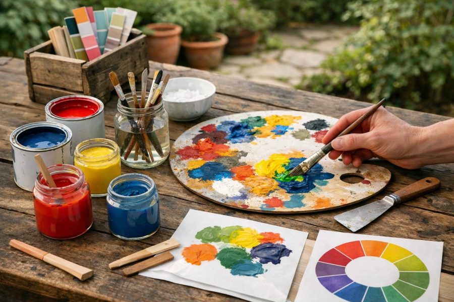 Farben richtig mischen – Grundlagen & Techniken