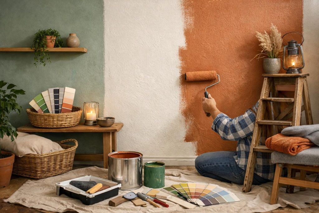 Die Bedeutung von Farben in der Heimgestaltung – Farbgestaltung im Heimwerker-Bereich: Effekte nutzen