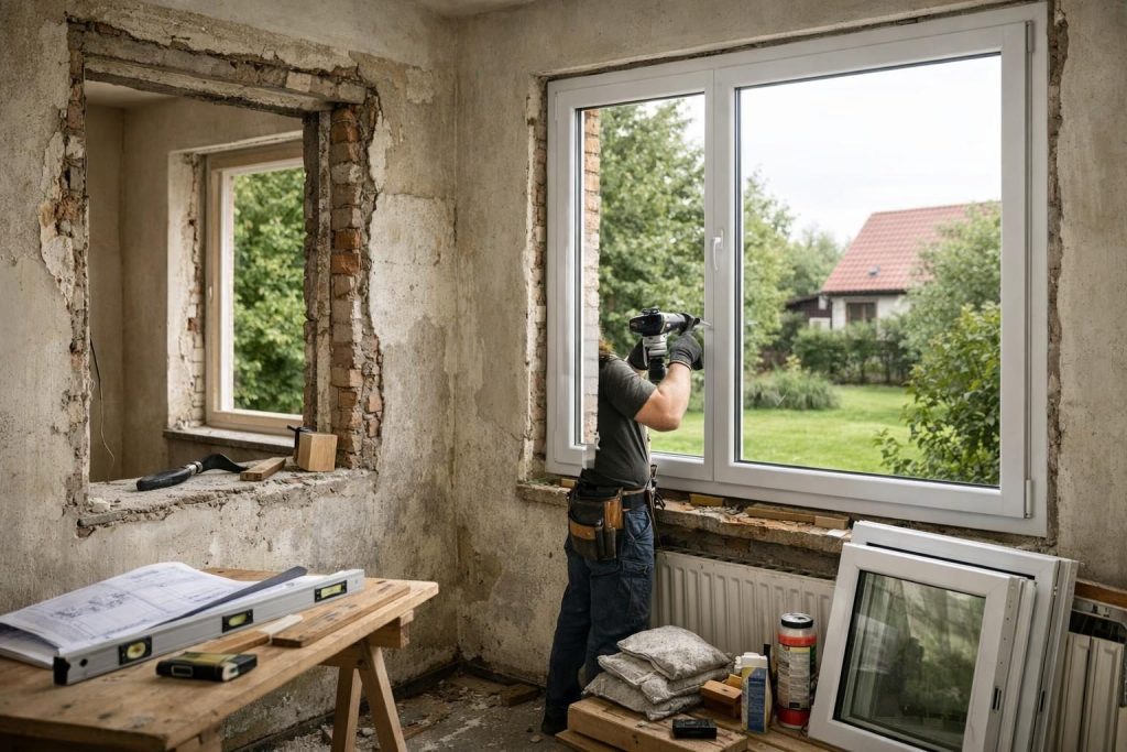 Warum neue Fenster das Herzstück jeder Sanierung sind – Fenster für moderne Sanierungsprojekte