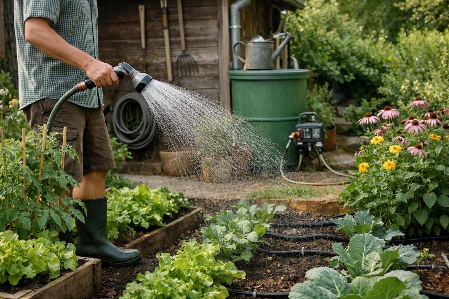 Garten effizient bewässern: Tipps & Methoden