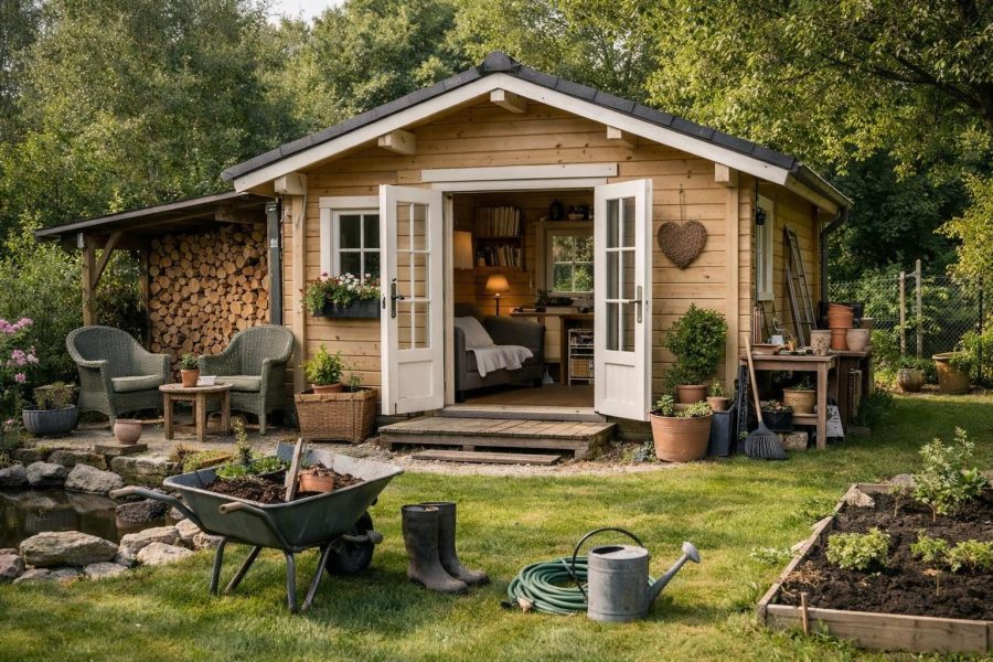 Gartenhaus: Ein Paradies im Grünen mit Vor- und Nachteilen