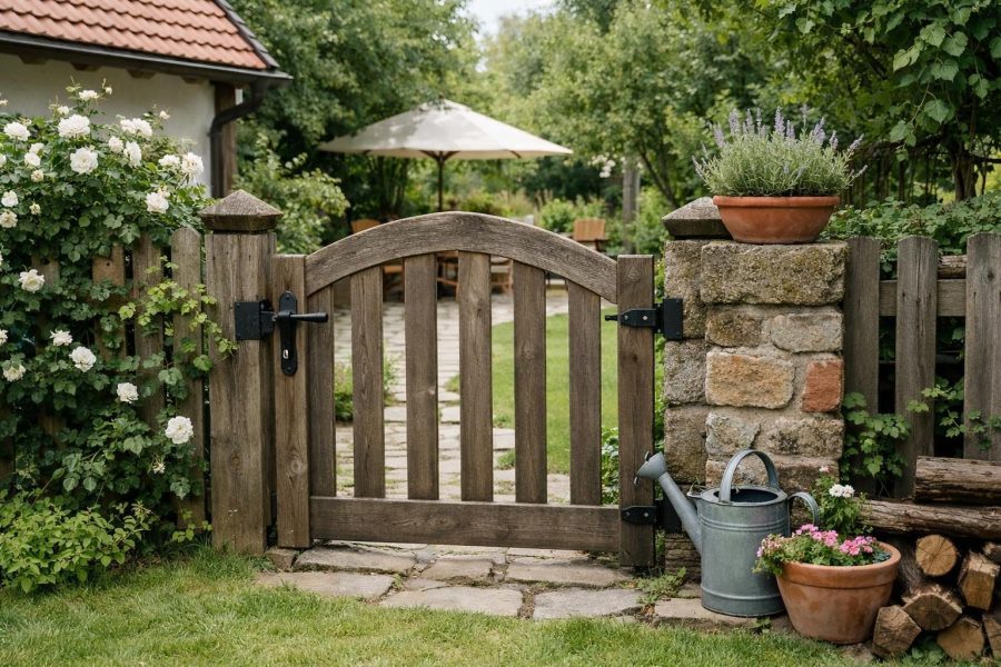 Gartentore als funktionale und dekorative Elemente für den Garten