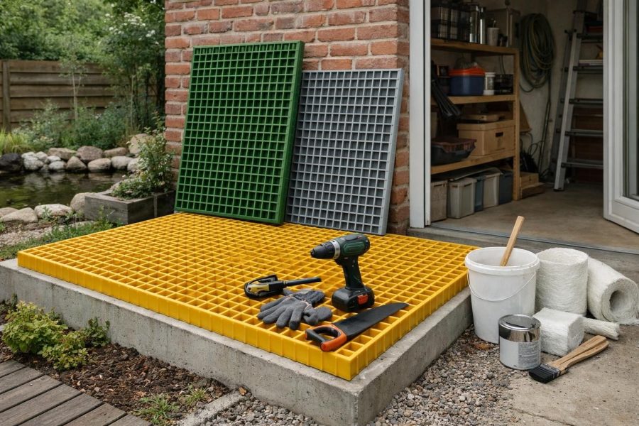 GFK Gitterroste: Infos & Verwendung