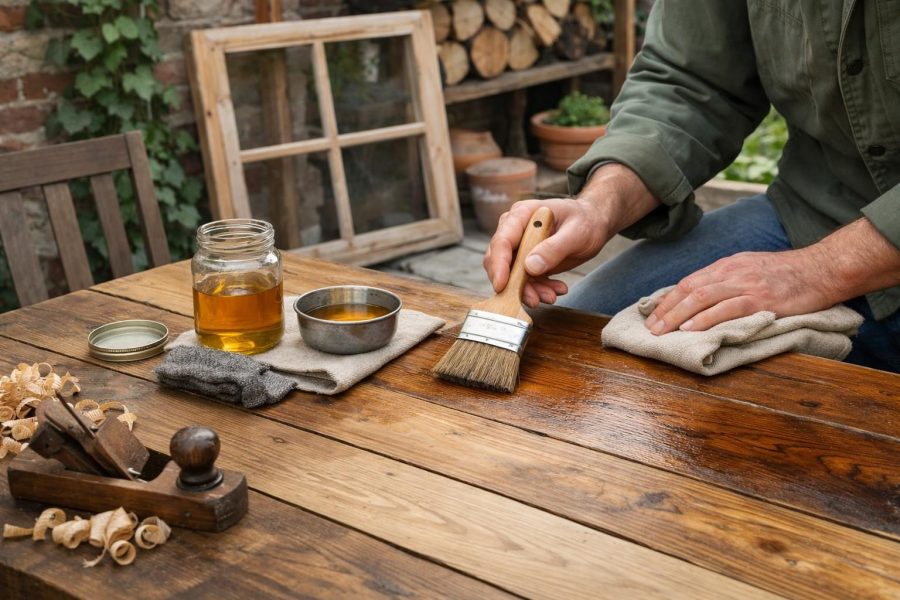 Holz pflegen mit Verstand: Warum Ölen mehr ist als reine Oberfläche
