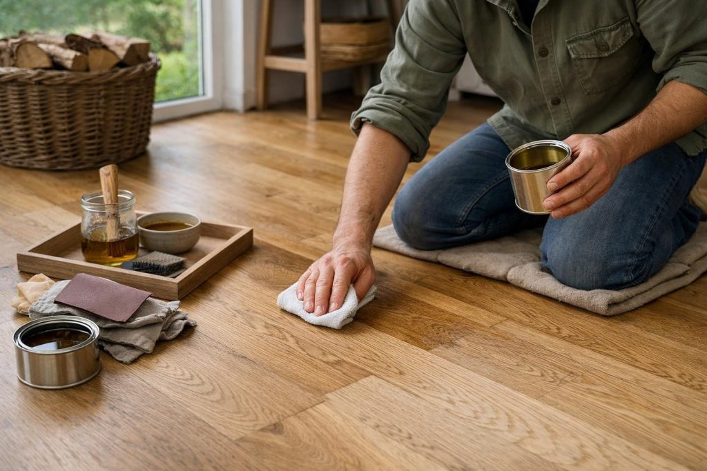 Parkettboden pflegen: Eine Entscheidung für Haltung statt Hochglanz – Holz pflegen mit Verstand: Warum Ölen mehr ist als reine Oberfläche