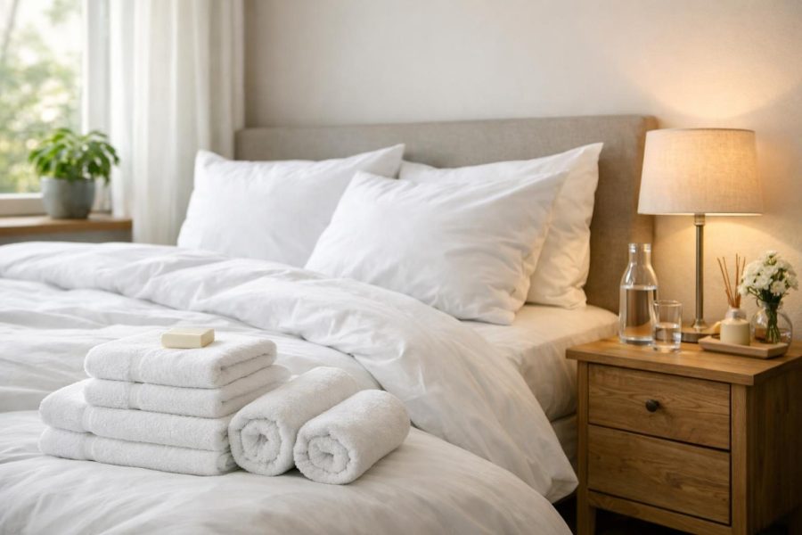 Hygiene und Komfort in jedem Zimmer garantiert