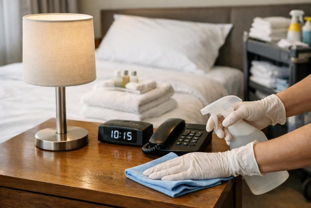Hygienemaßnahmen im Hotelzimmer: Was wirklich zählt – Hygiene und Komfort in jedem Zimmer garantiert