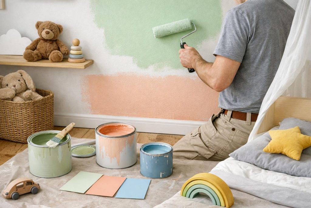 Beliebte Farben fürs Kinderzimmer streichen – Kinderzimmer streichen: Tipps und Ideen für Eltern