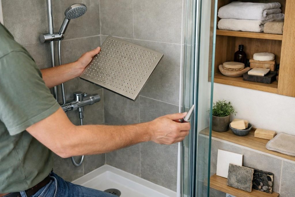 Wählen Sie die richtige Dusche – Kleines Bad mit Dusche gestalten – So gehen Sie vor
