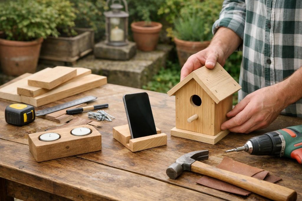 Einfache Holzprojekte für Anfänger – Kreative Bastelideen mit Holz: Projekte für Einsteiger & Profis