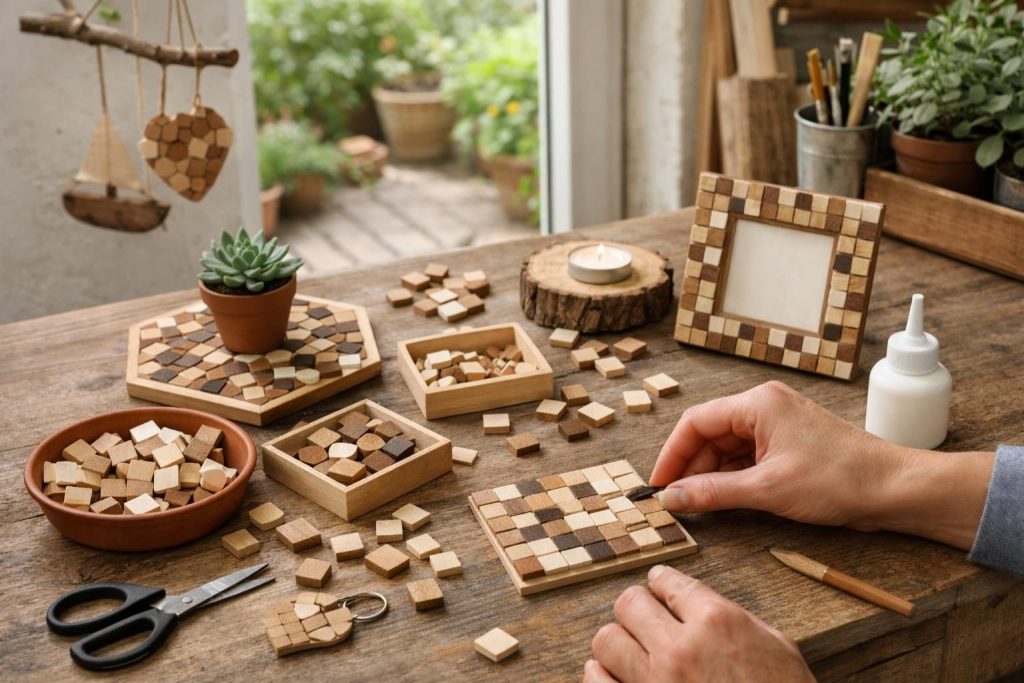 Kreative Ideen für Holzplättchen-Basteleien – Kreative Bastelideen mit Holz: Projekte für Einsteiger & Profis