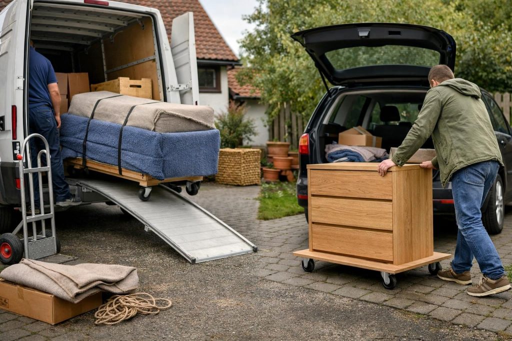 2. Kostenunterschiede je nach Transportart – Möbeltransport Kosten: Was beeinflusst die Preise?