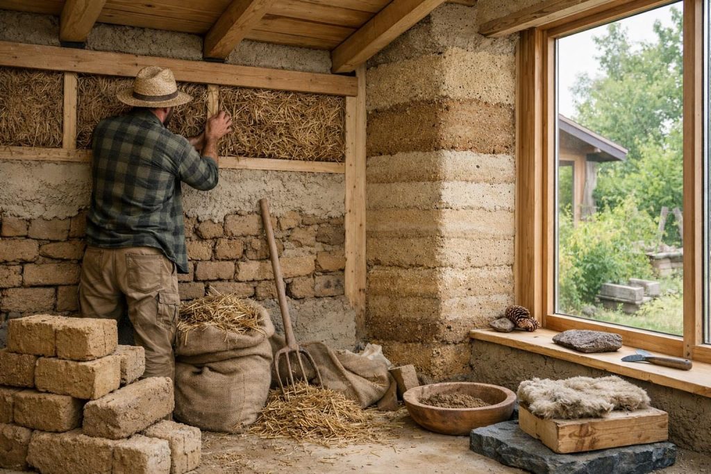 Traditionelle Bauweisen neu entdeckt: Lokale Materialien im modernen Hausbau – Nachhaltiges Bauen: Lokale Initiativen als Vorbild
