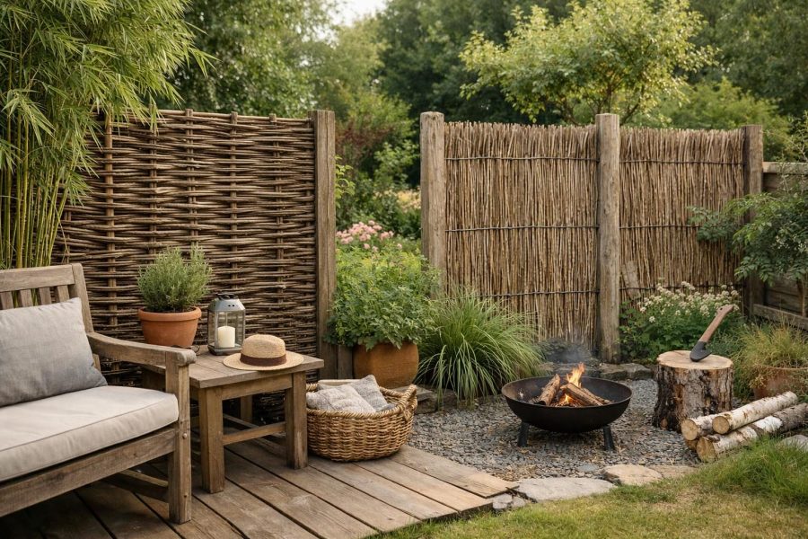 Natürlicher Sichtschutz im Garten: Materialien, Vorteile und Gestaltungsideen
