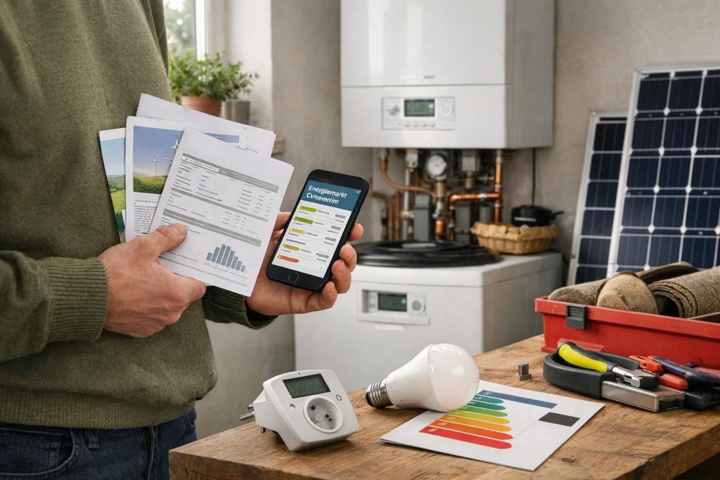 Stromanbieter wechseln und Energieeffizienz verbessern – Nebenkosten beim Haus – So lässt sich sparen