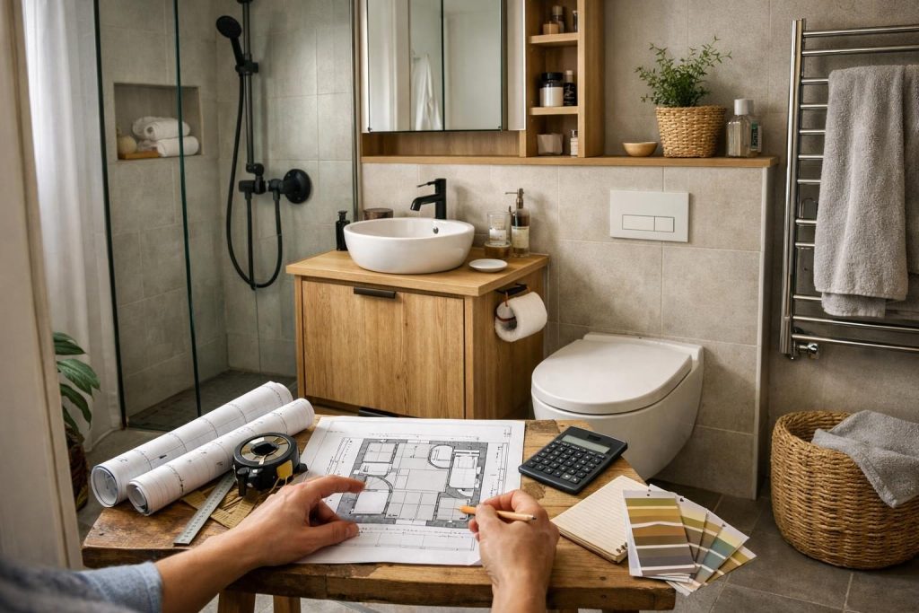 Raumplanung für Mini-Badezimmer: Grundlagen der effizienten Gestaltung – Optimale Badgestaltung für kleine Räume 2026