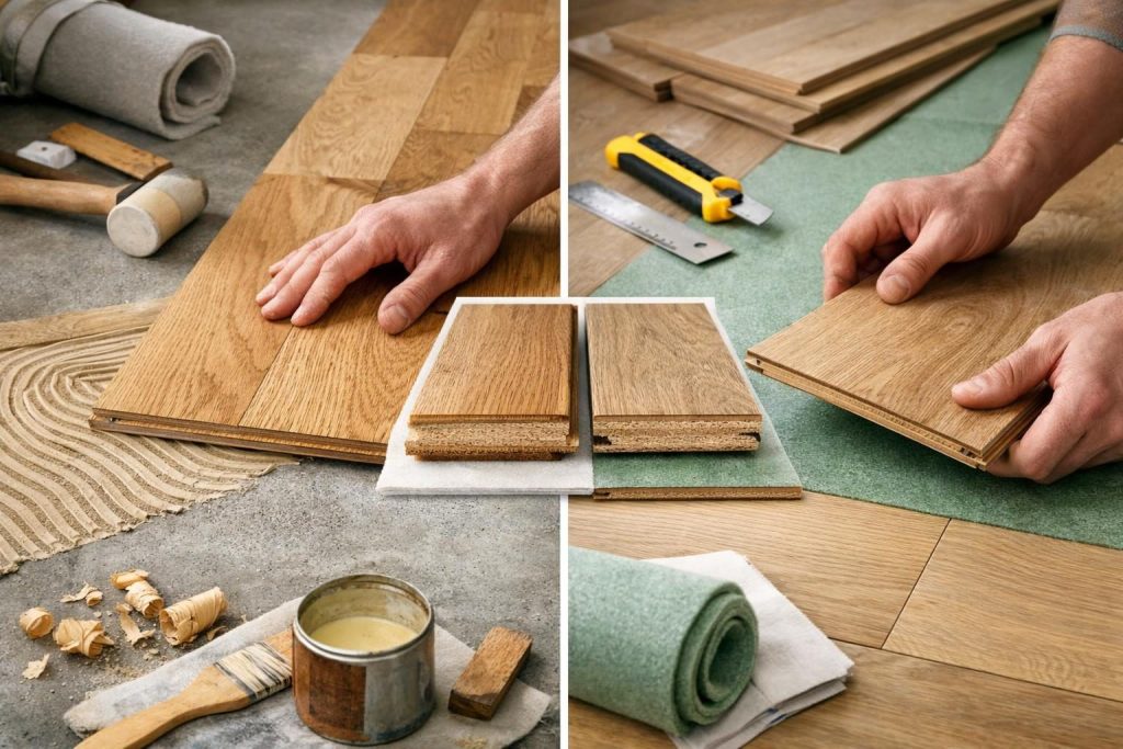 Bodenbelag Vergleich Tipps: Parkett vs Laminat im Detail – Parkett und Laminat im Vergleich
