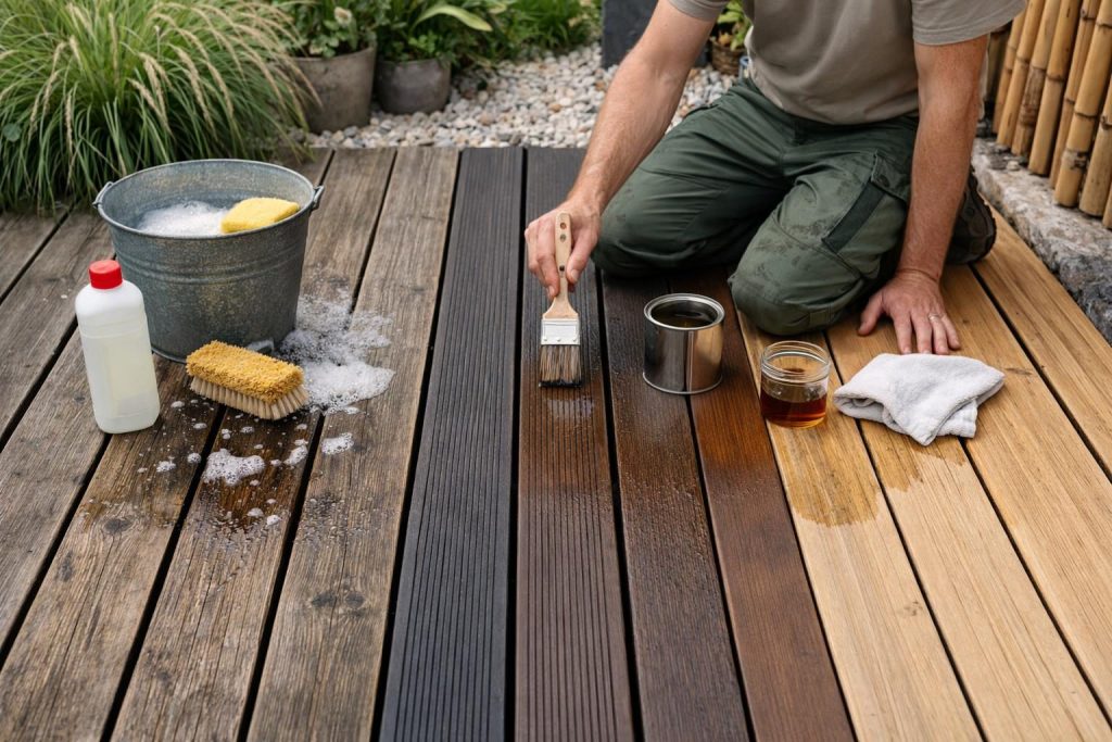 Materialarten und ihre spezifischen Pflegeanforderungen – Pflegehinweise für langlebige Terrassendielen