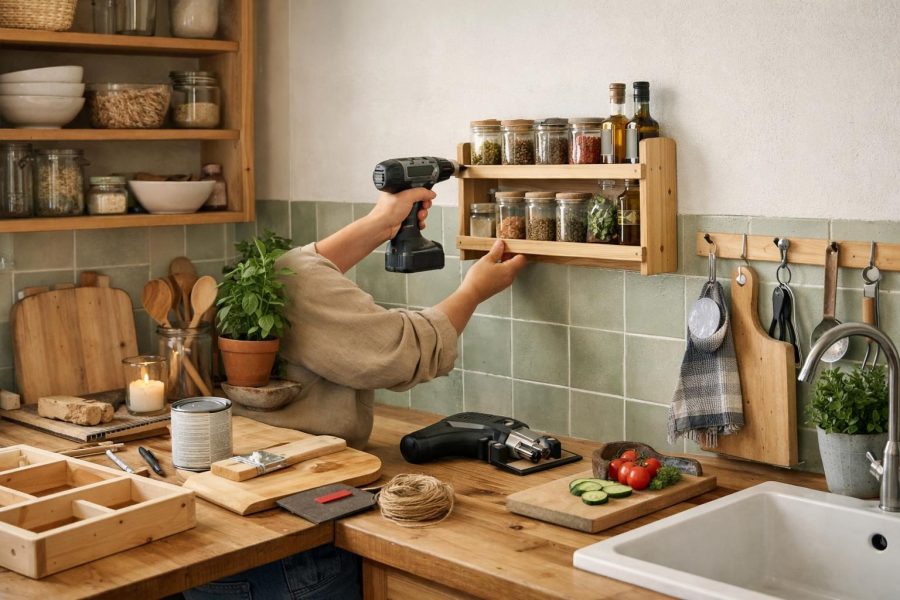 Praktische DIY-Ideen für deine Küche