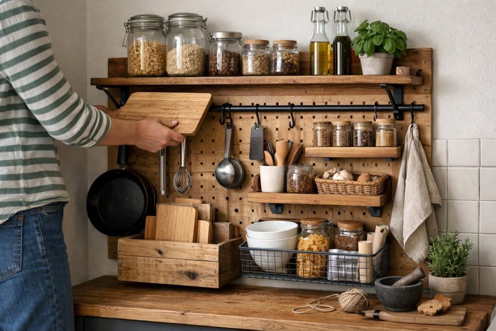Kreative DIY Küche Ideen für mehr Stauraum – Praktische DIY-Ideen für deine Küche