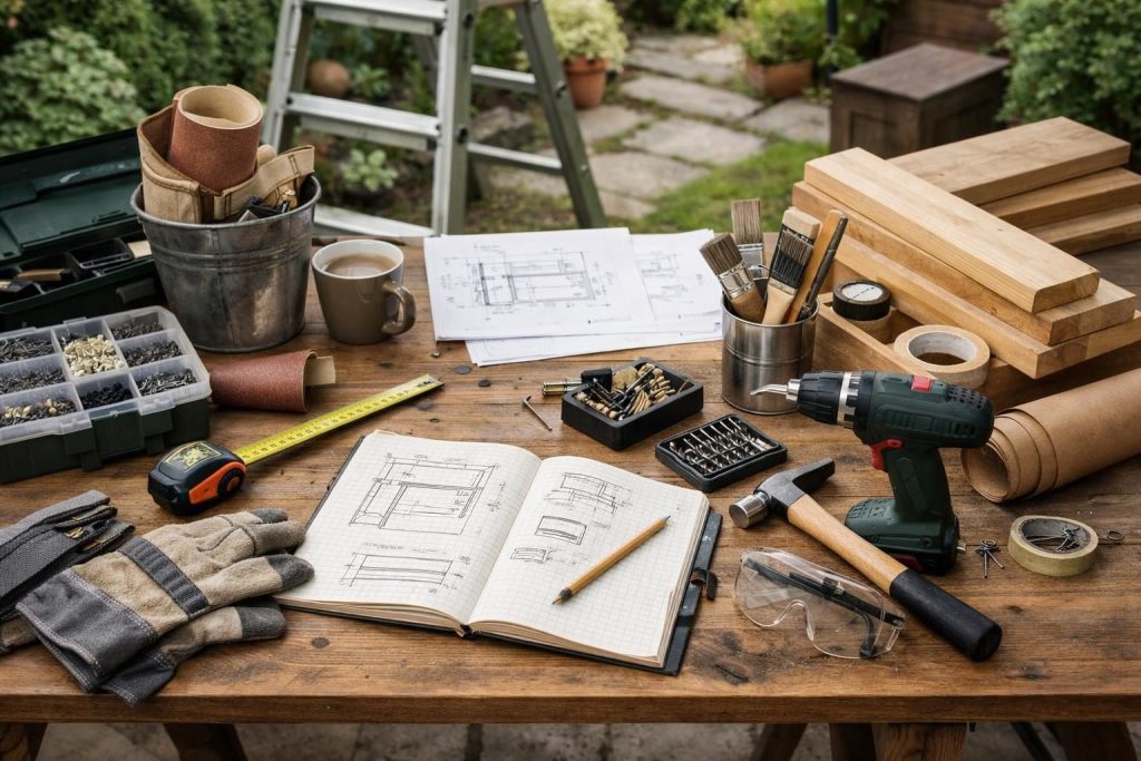 DIY Heimwerkerprojekte starten – Die richtige Vorbereitung – Praktische Heimwerker-Tipps für kreative Projekte zu Hause