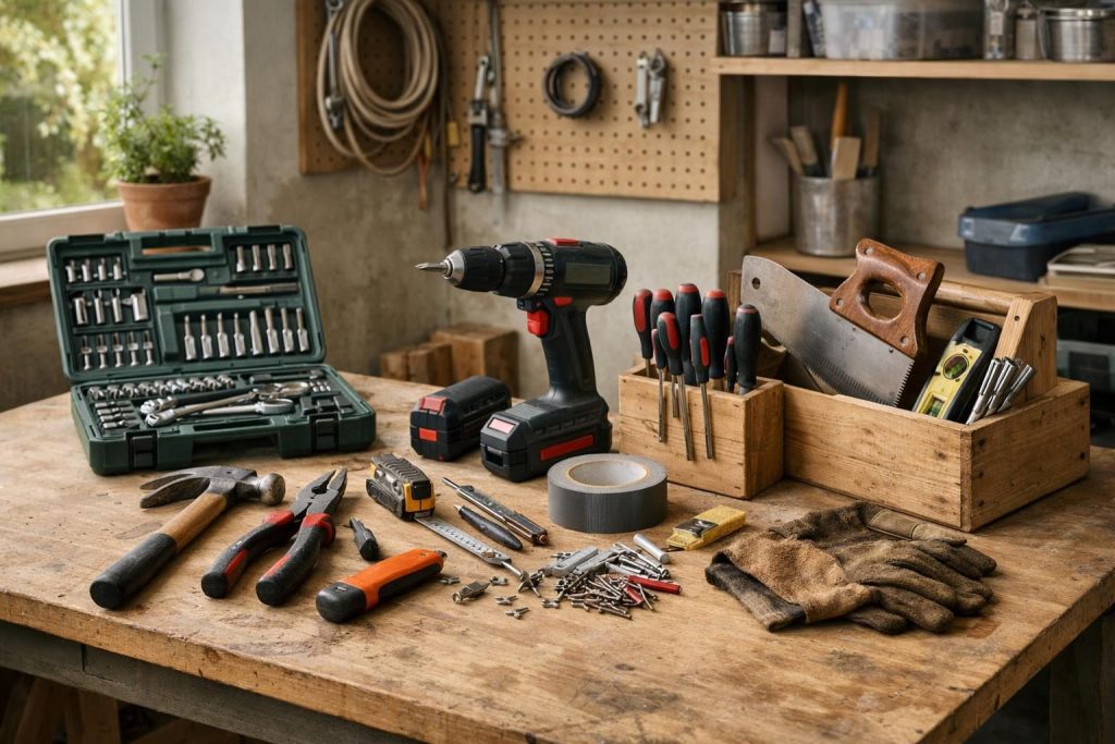 Grundausstattung und wichtige Werkzeuge für Heimwerker Tipps – Praktische Heimwerker-Tipps für kreative Projekte zu Hause