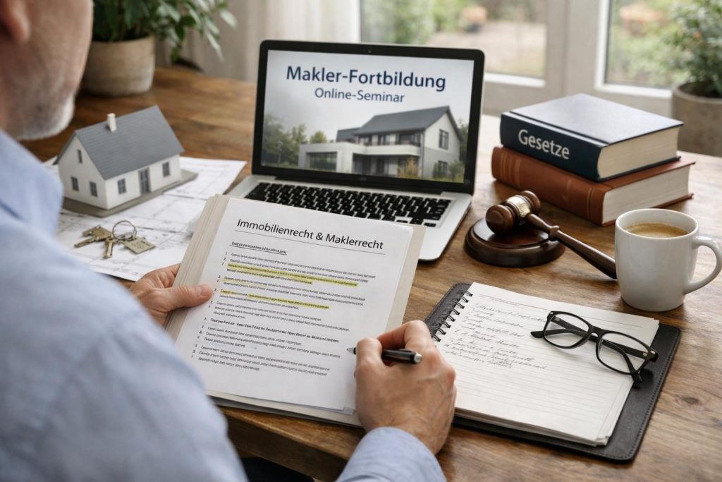 Gesetzliche Vorgaben zur Makler Fortbildung in Deutschland – Praxisnah weiterbilden, Chancen steigern