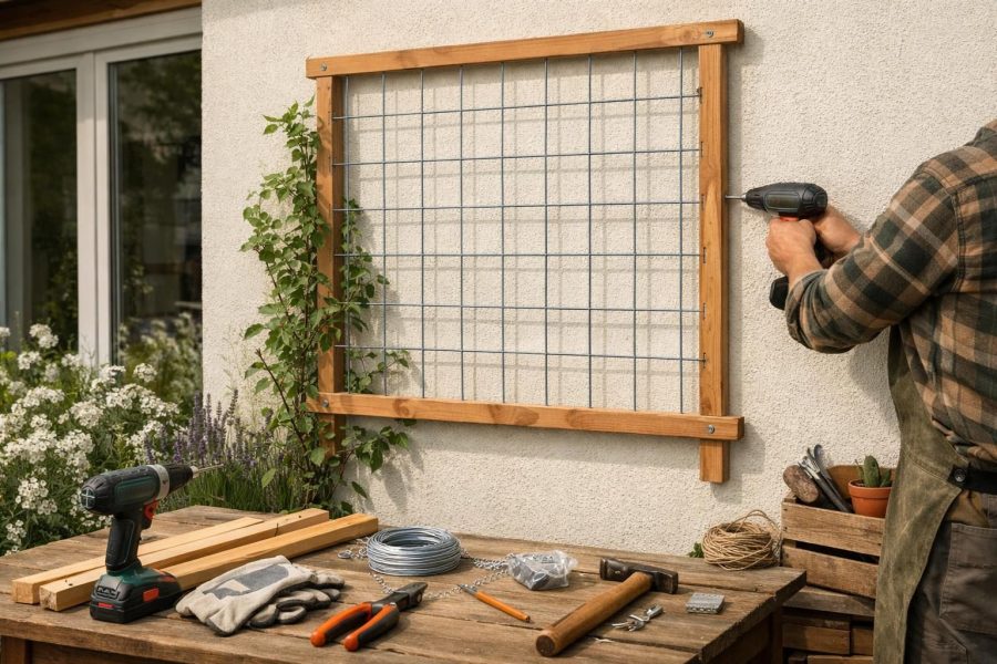 Rankgitter selber bauen: So sparst du Geld und Zeit!