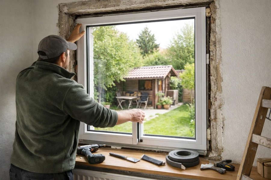 Renovationsfenster: Einbau ohne Mauerarbeiten