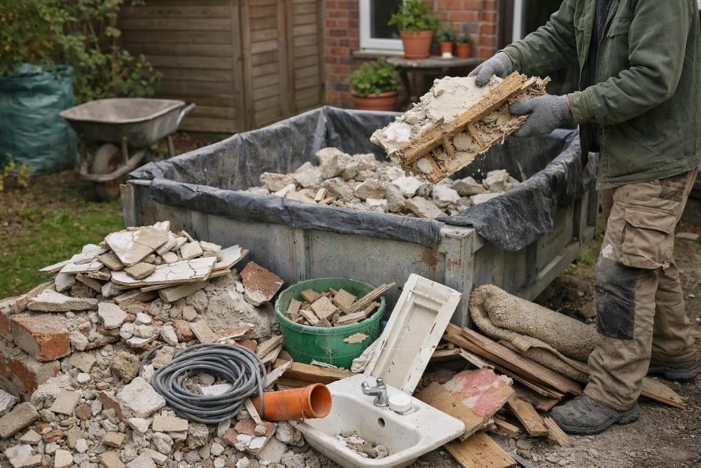 Was fällt beim typischen Baumarkt-Projekt als Renovierungsschutt an? – Renovierungsschutt vom Baumarkt-Projekt richtig entsorgen lassen