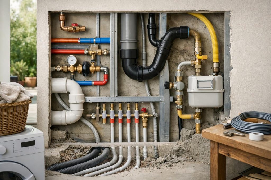Verschiedene Arten von Hausleitungen und ihre Einsatzzwecke – Rohrleitungen im Haus: Was Sie wissen sollten